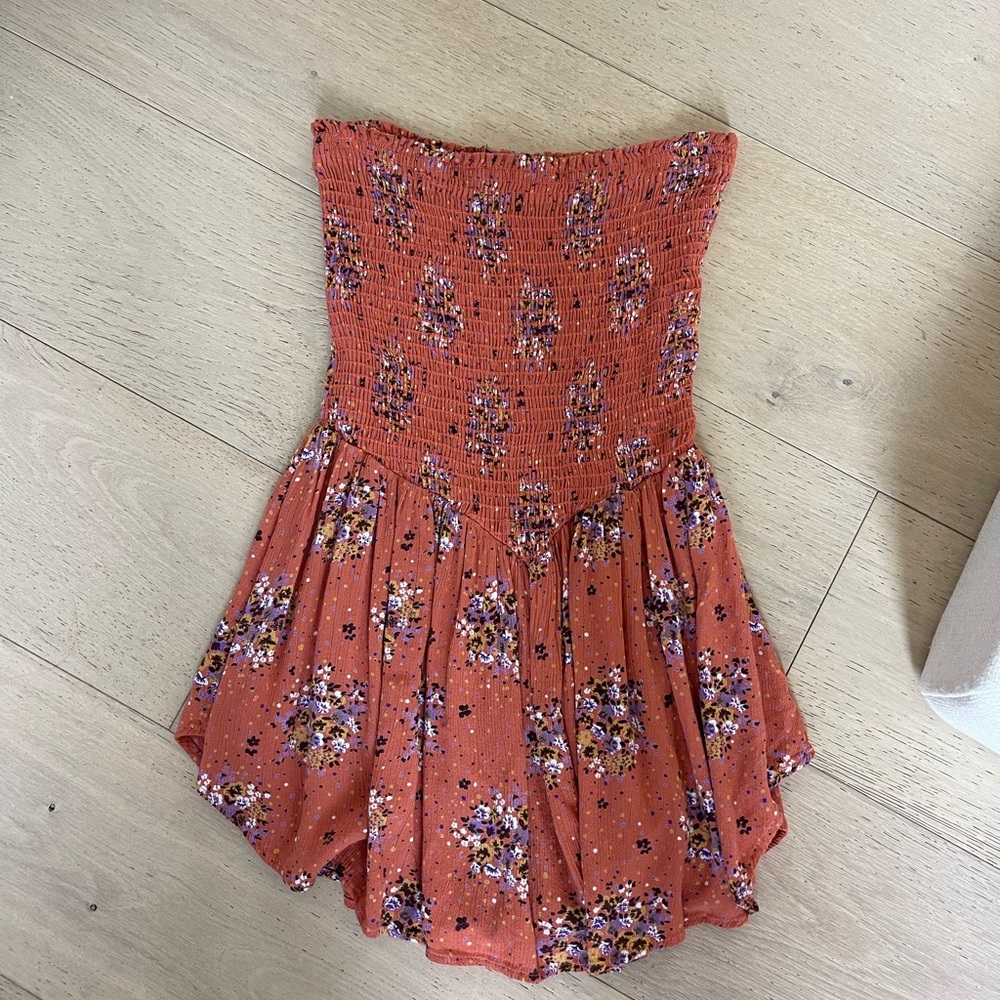 Planet Blue (Blue Life) Strapless Dress